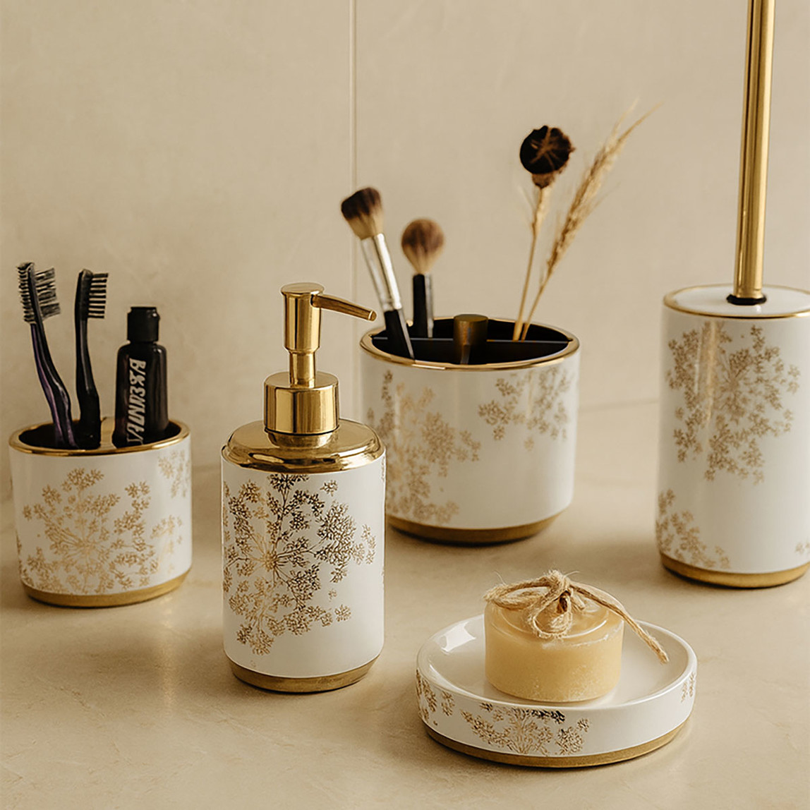    Primanova Eleanora 5 Parça Banyo Seti 