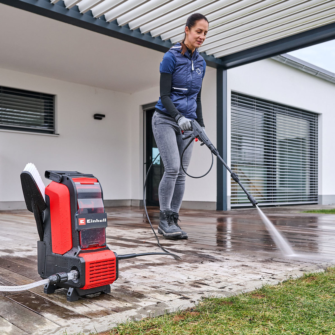    Einhell Expert HYPRESSO 36/105 Akülü Yüksek Basınçlı Yıkama Makinesi 