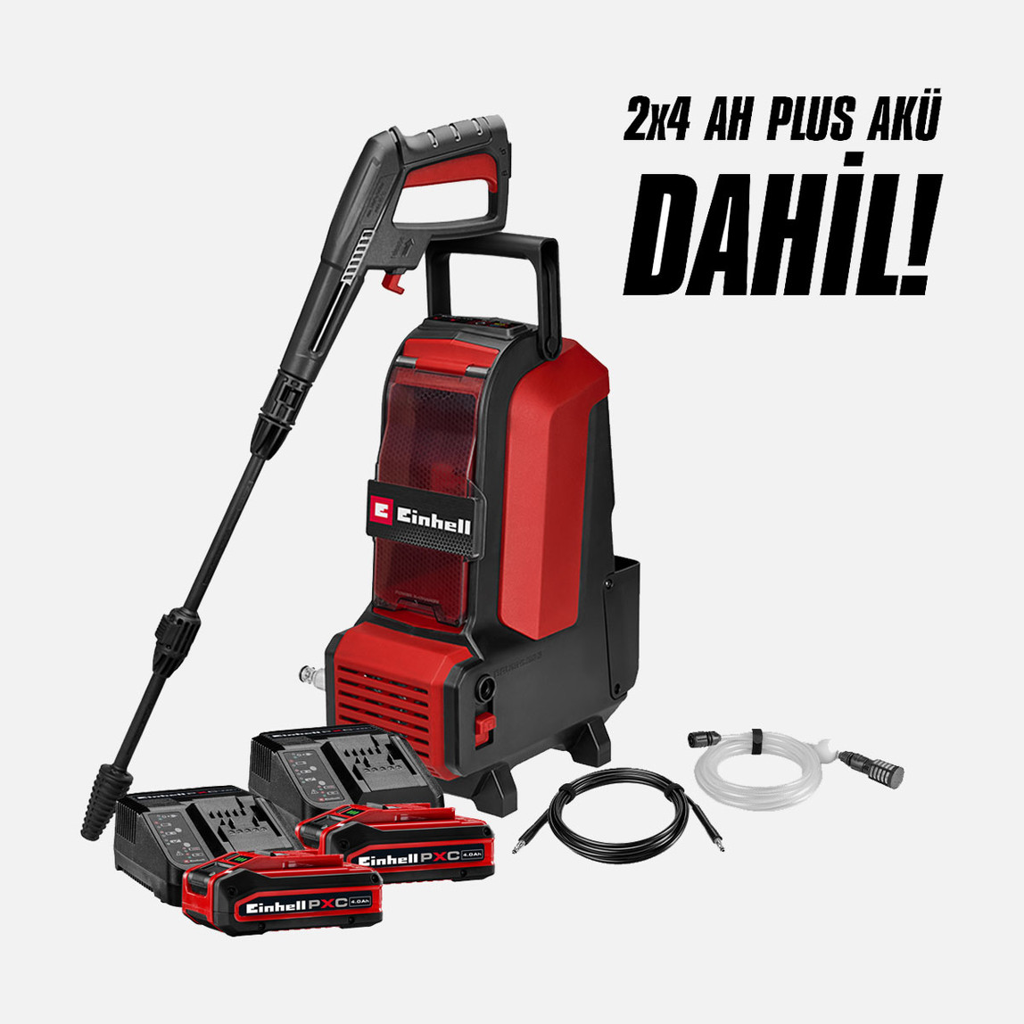    Einhell Expert HYPRESSO 36/105 Akülü Yüksek Basınçlı Yıkama Makinesi 