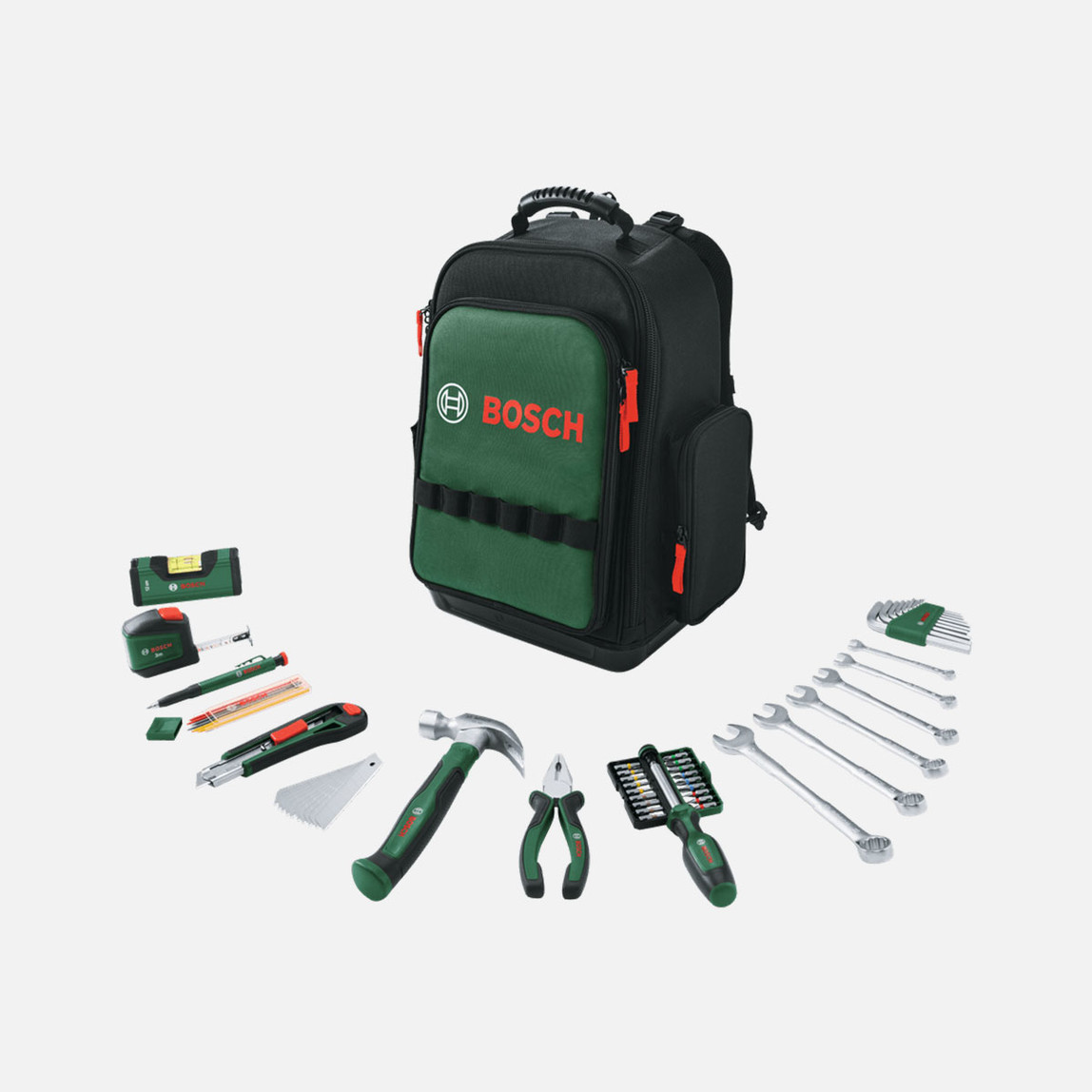    Bosch El Aleti Sırt Çantası Seti 60 Parça 