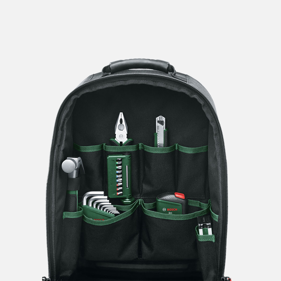    Bosch El Aleti Sırt Çantası Seti 60 Parça 