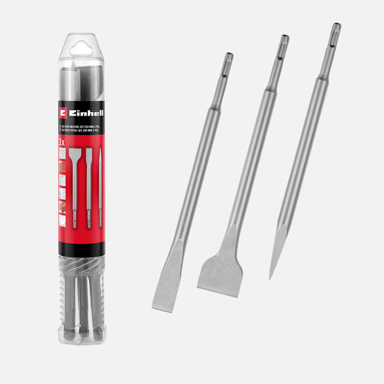 Einhell Murç Keski seti 3 parçalı SDS Plus Keski Seti 250 mm