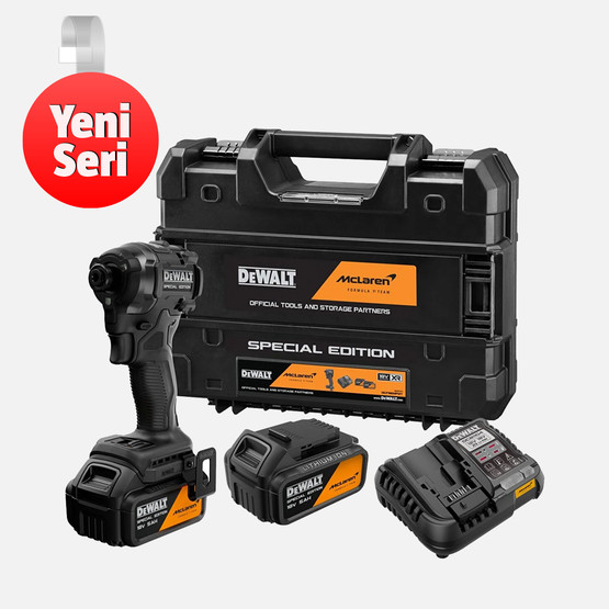 Dewalt Dcf86Mp2T-Qw Mclaren 2X5Ah Darbeli Tornavida