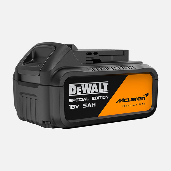 Dewalt Dcg45Mp2T-Qw Mclaren 125 mm Akülü Taşlama + 2x5 Ah Akü Set