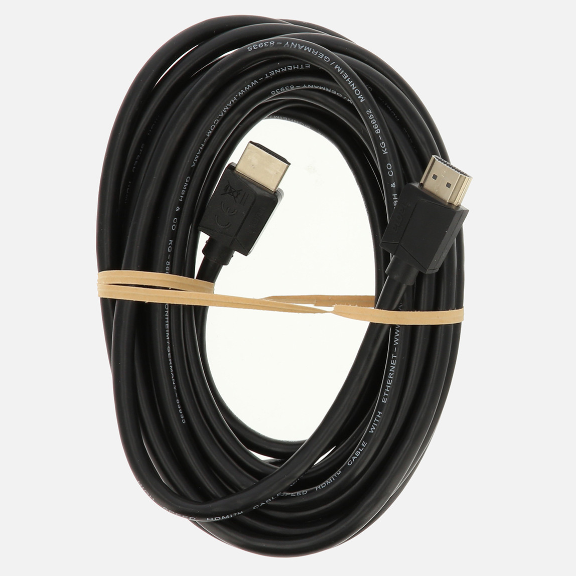    Hama HM.205007 High Speed HDMI Kablo 4K Ethernet 5M Siyah 