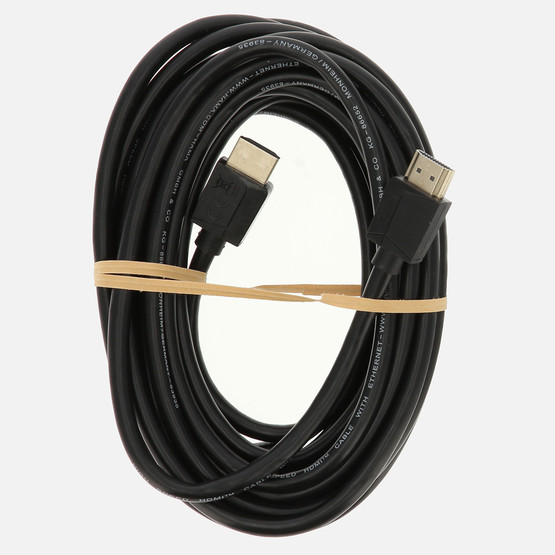 Hama HM.205007 High Speed HDMI Kablo 4K Ethernet 5M Siyah