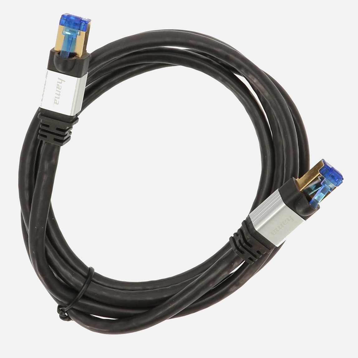    Hama HM.200692 CAT 8 S/FTP Ağ Kablosu 40 Gbit/s 1,5M Siyah 