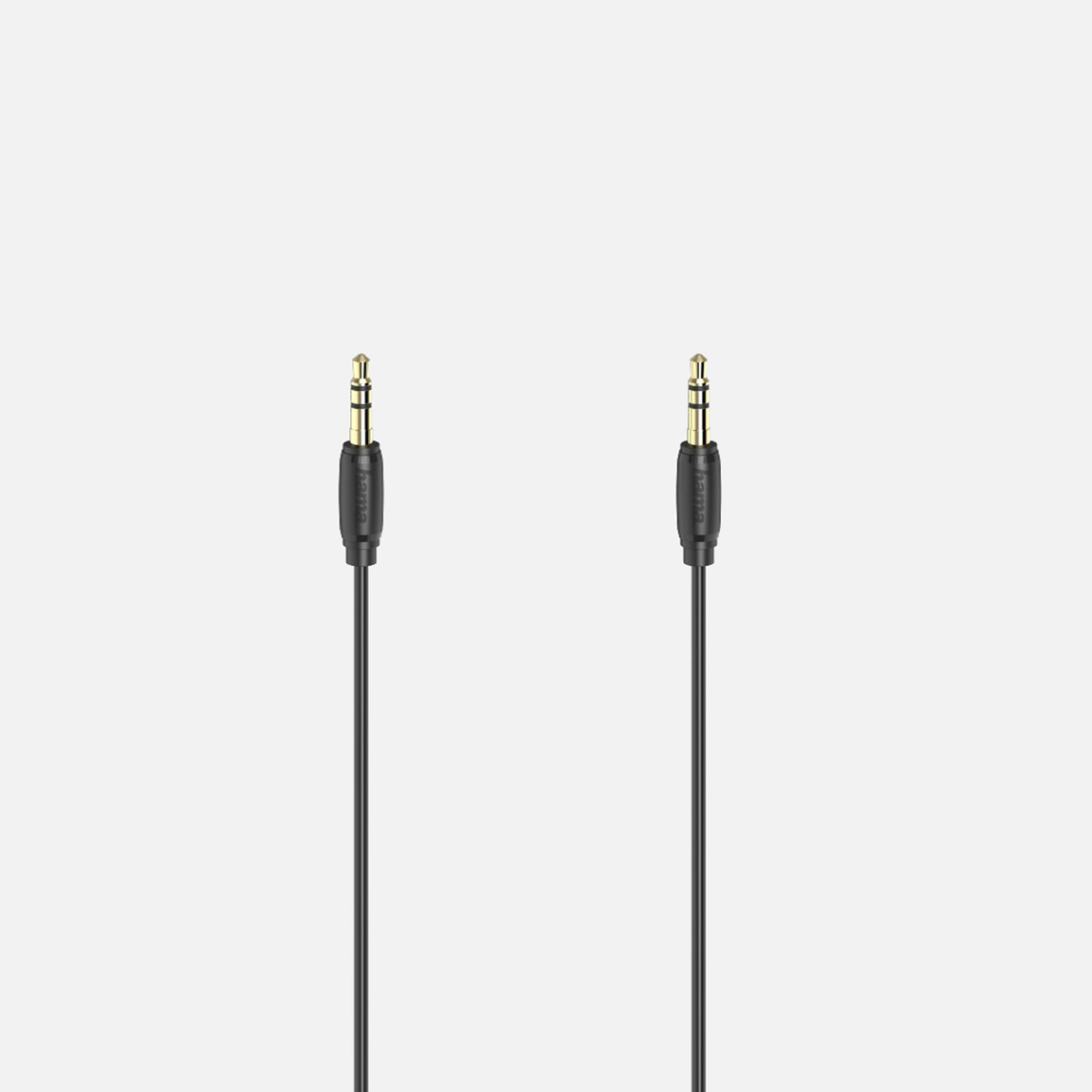    Hama HM.205263 3.5 mm - 3.5 mm Stereo Altın Uçlu Ses Kablosu 3M Siyah 