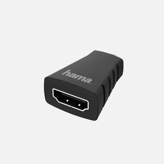 Hama HM.200348 Micro HDMI - HDMI 4K Adaptör Siyah