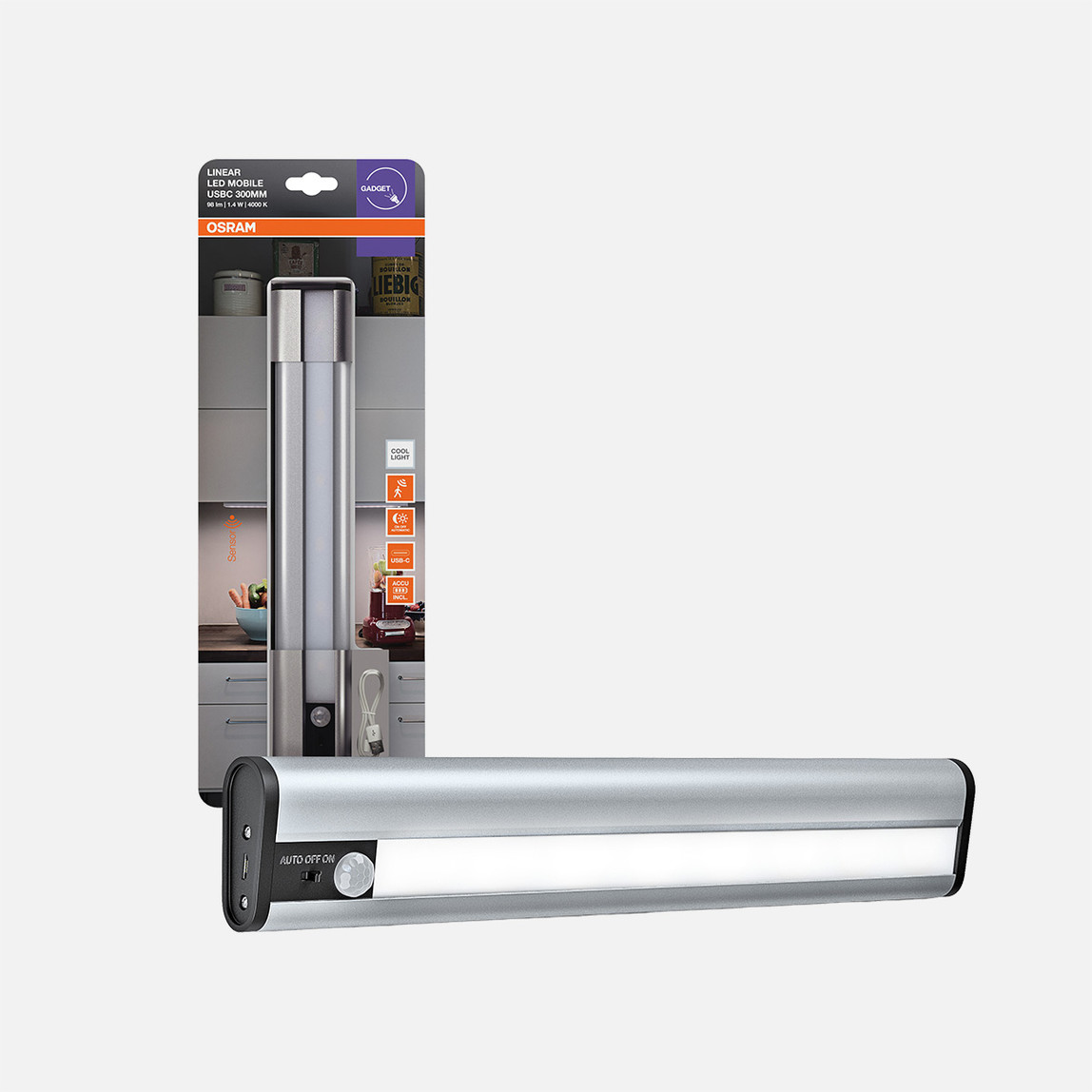    Osram Linearled Tezgah Altı Aydınlatma 30cm Gümüş 