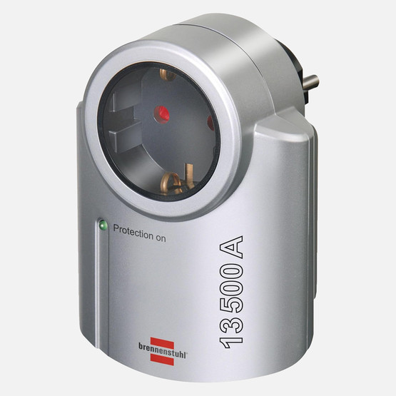 Brennenstuhl Primera Line 13.500 mAh Tekli Akım Korumalı Priz Gümüş