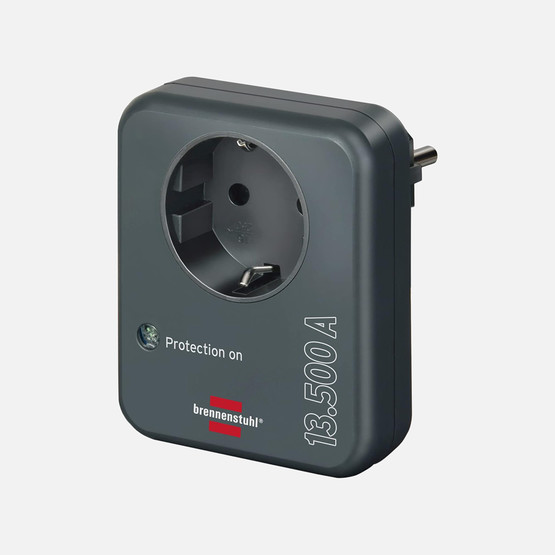 Brennenstuhl Primera Line 13.500 mAh Tekli Akım Korumalı Priz Siyah