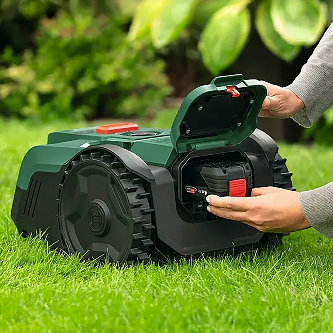    Bosch VISIMOW100 Robotik Çim Biçme Makinesi 1x4 AH 