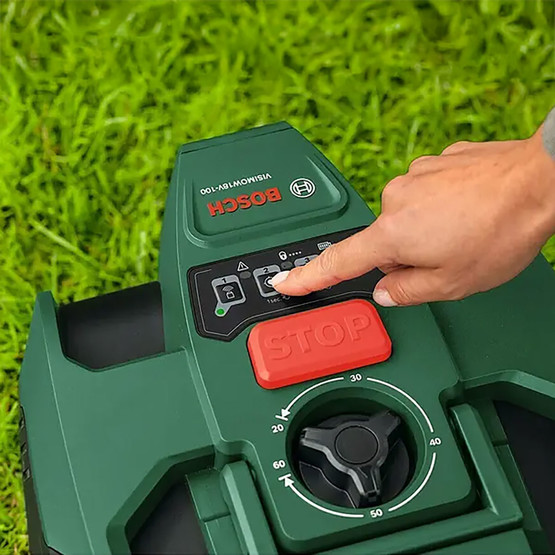 Bosch VISIMOW100 Robotik Çim Biçme Makinesi 1x4 AH