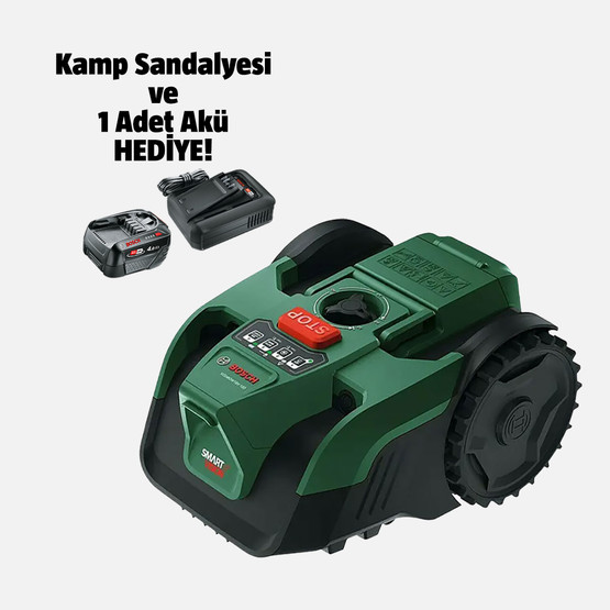 Bosch VISIMOW100 Robotik Çim Biçme Makinesi 1x4 AH 