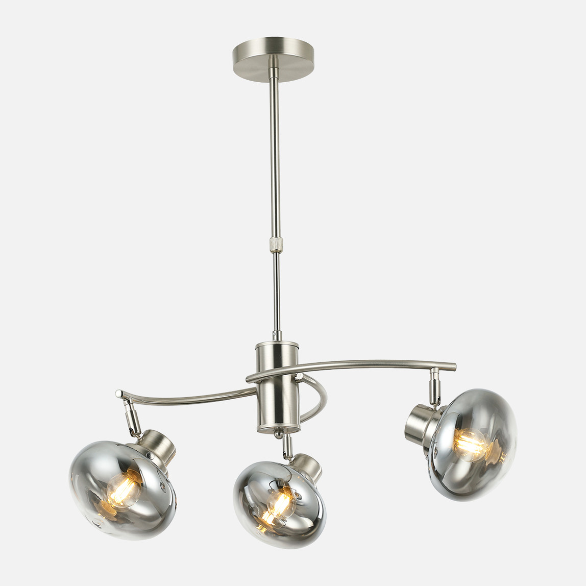    Lucea Solana 3'Li Satin Avize 3xE14 