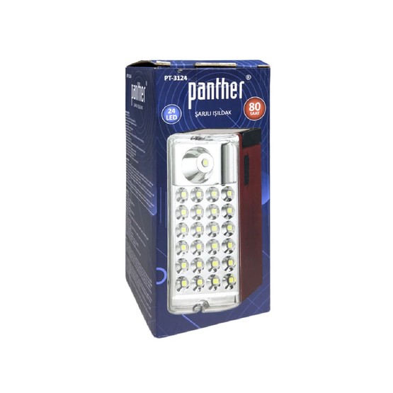 Panther 24+1 Ledli Şarjlı Işıldak