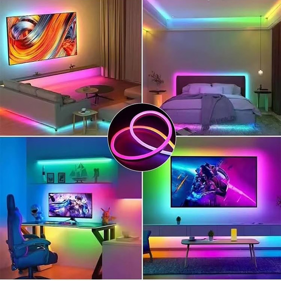 Neon RGB Led Şerit Smart Kit 5M IP6