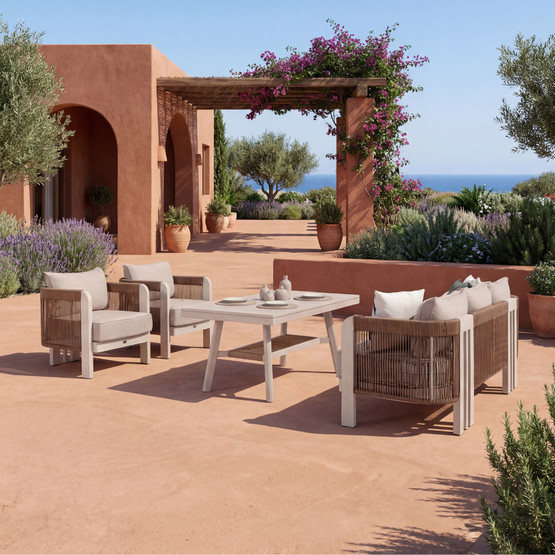 Atlas Oturma Grubu Bej 