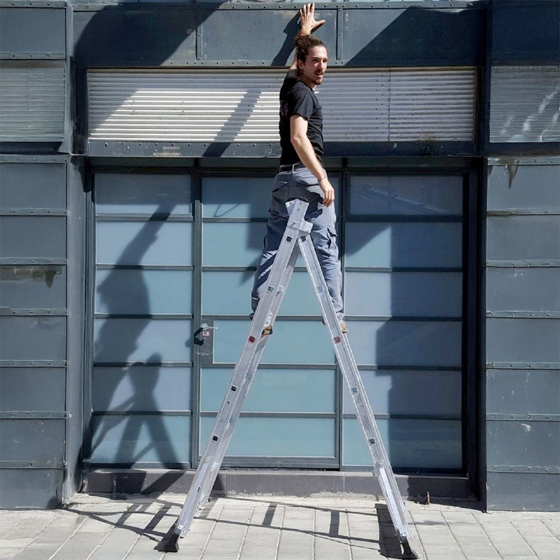    Çağsan Monosafe 2x8 Basamaklı Platform Merdiven 