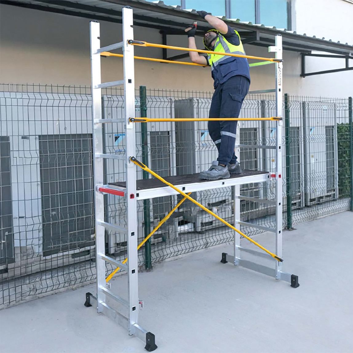    Çağsan Monosafe 2x8 Basamaklı Platform Merdiven 