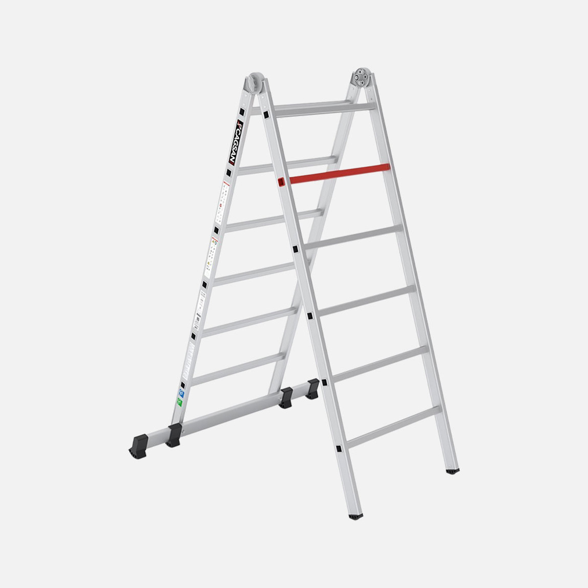    Çağsan Stella 12 Basamaklı Katlanır Merdivenli Pratik İskele 