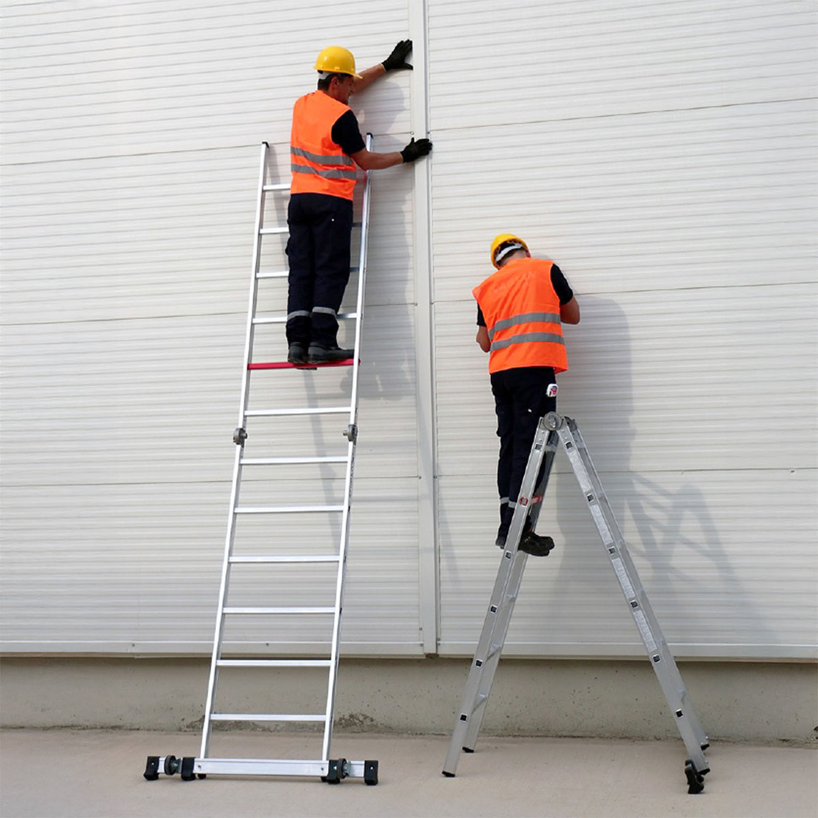    Çağsan Stella 12 Basamaklı Katlanır Merdivenli Pratik İskele 