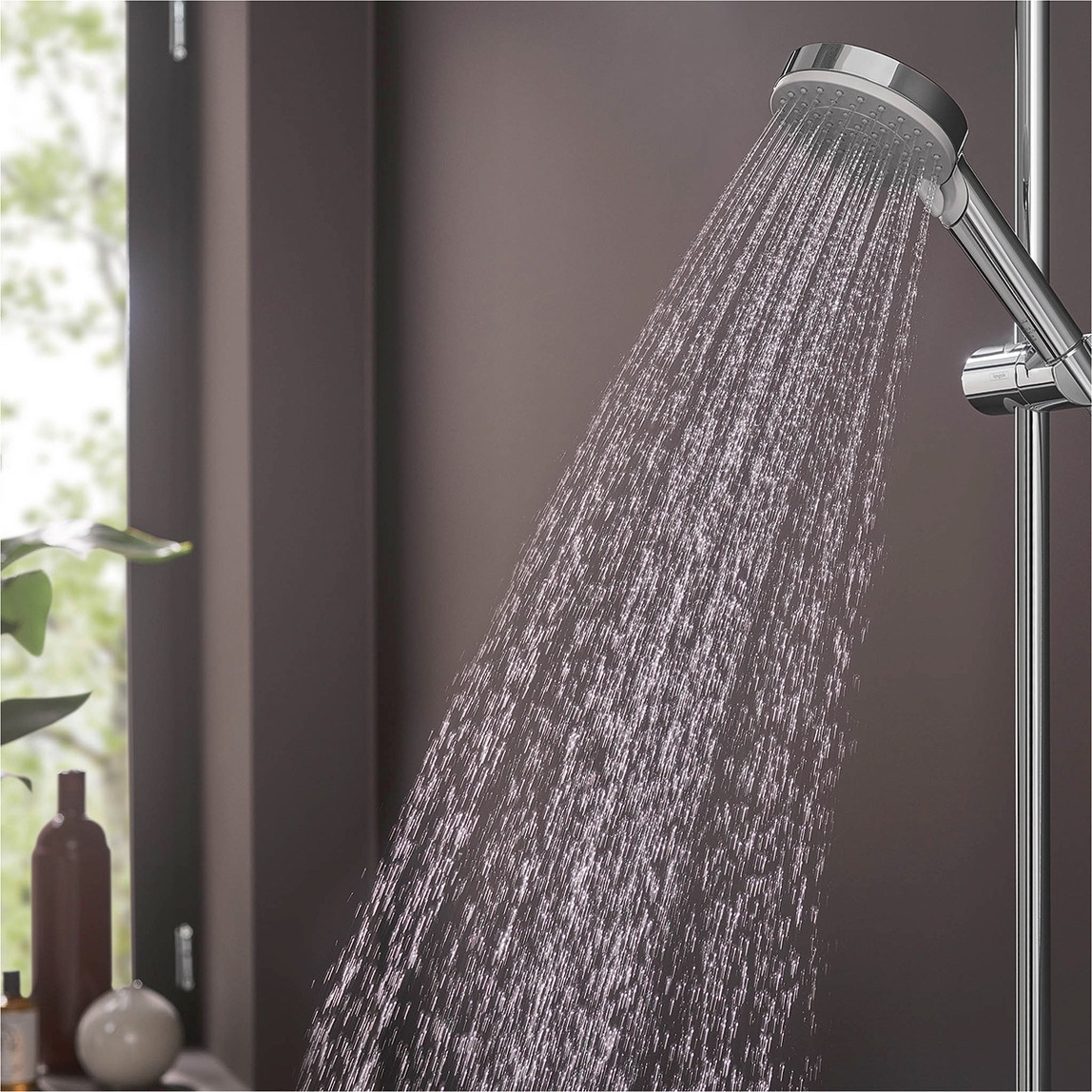    Hansgrohe Vernis Blend Duş Seti ve Termostatik Banyo Bataryası 