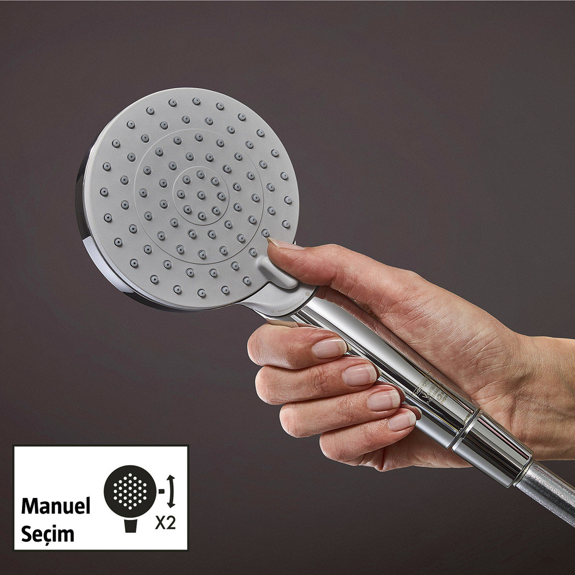    Hansgrohe Vernis Blend Duş Seti ve Termostatik Banyo Bataryası 