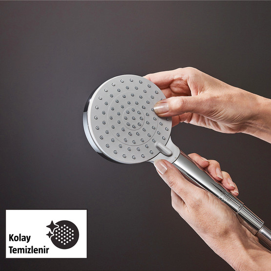 Hansgrohe Vernis Blend Duş Seti ve Termostatik Banyo Bataryası
