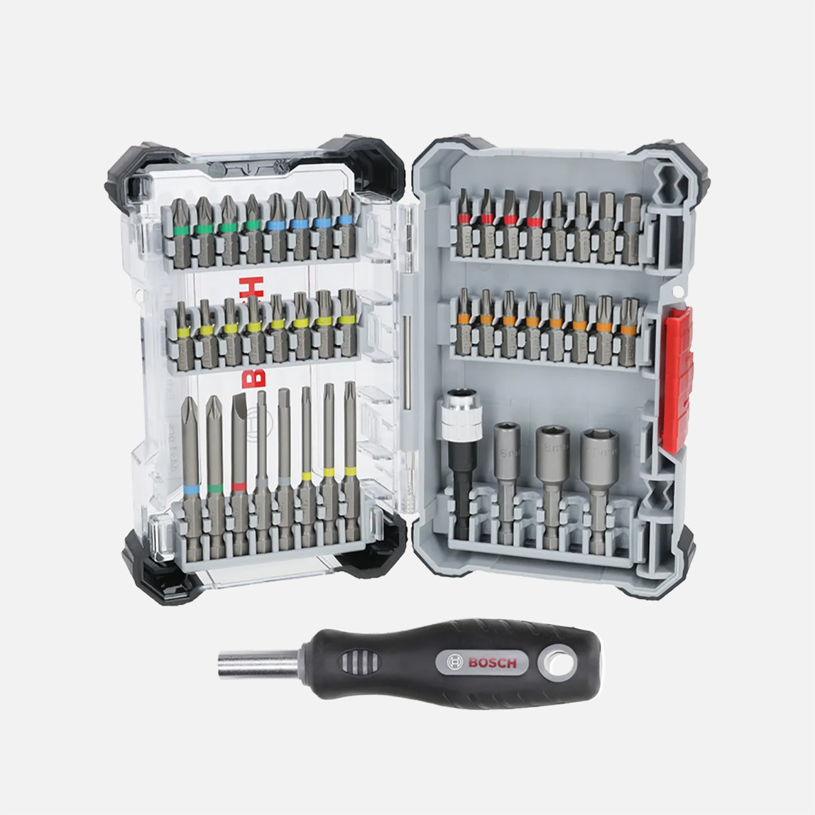    Bosch GSR 185-LI 2.0Ah. Akülü Delme Vidalama (45 Parça Uç Setli) 