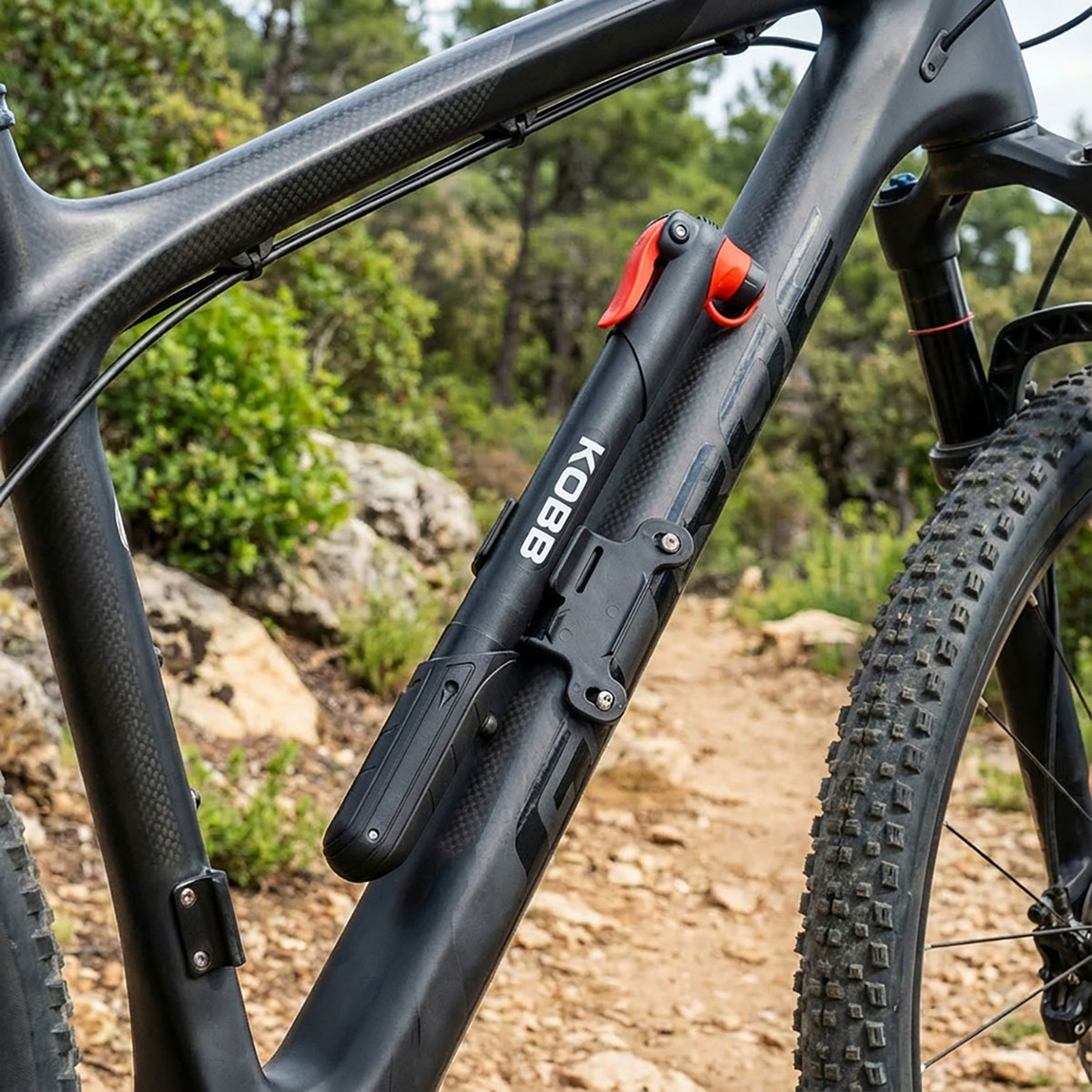    KOBB KB21 87 PSI Bisiklet Lastik Şişirme Taşınabilir Mini El Pompası 