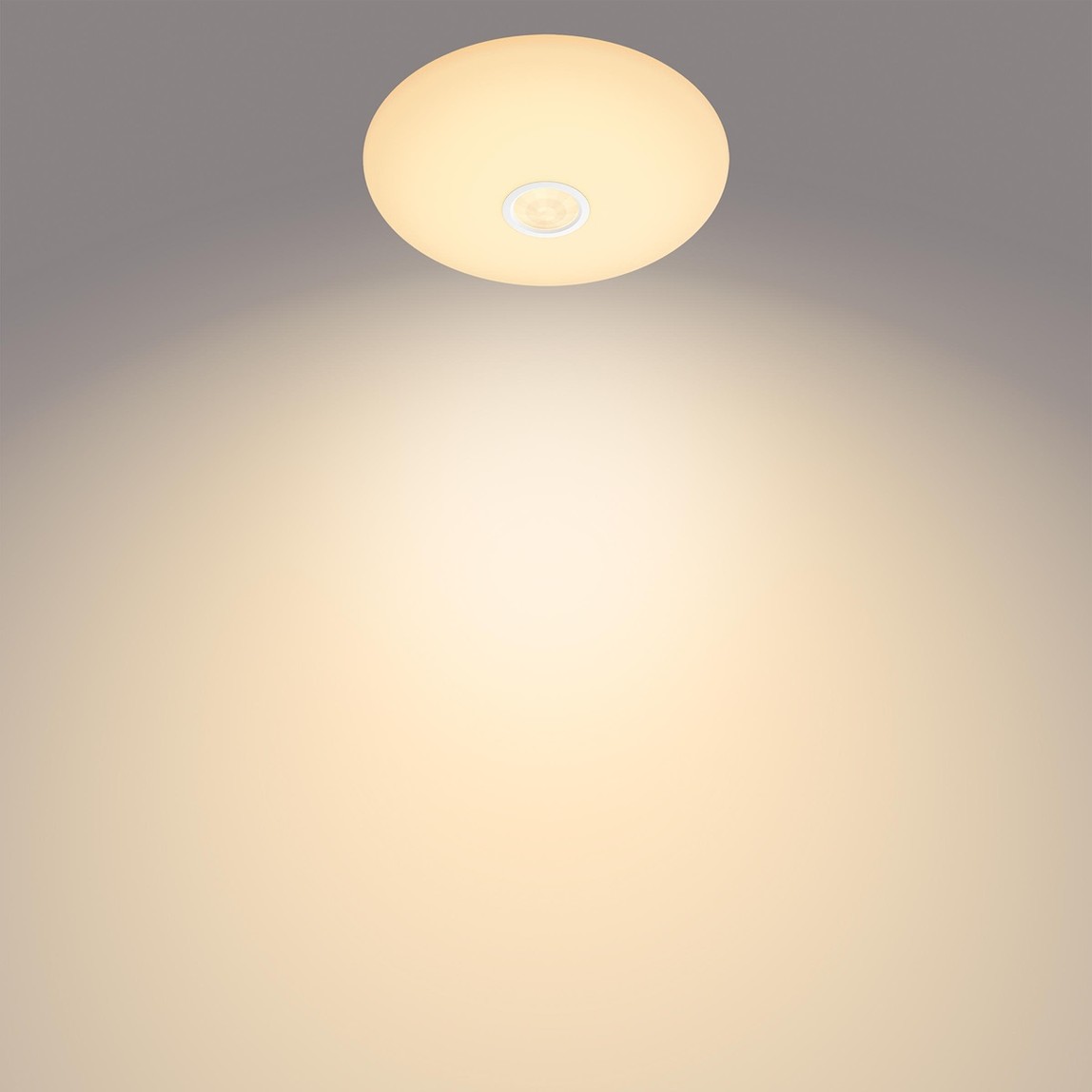    Philips Led Sensörlü Plafonyer 6W Sarı Işık 