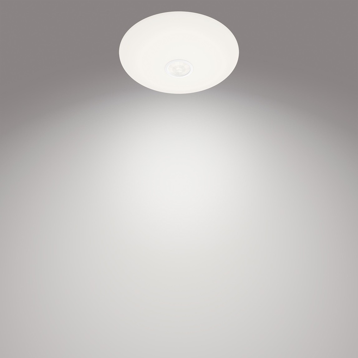    Philips Led Sensörlü Plafonyer 6W Beyaz Işık 