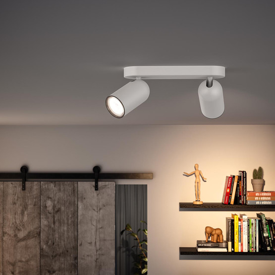 Philips Pongee 2'Li Spot Beyaz