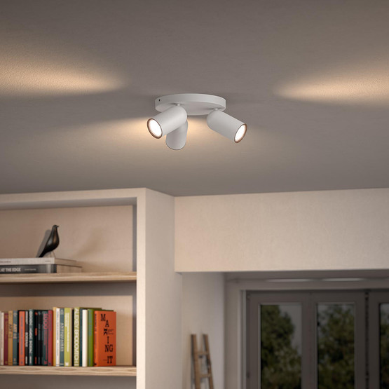 Philips Pongee 3'Lü Spot Beyaz