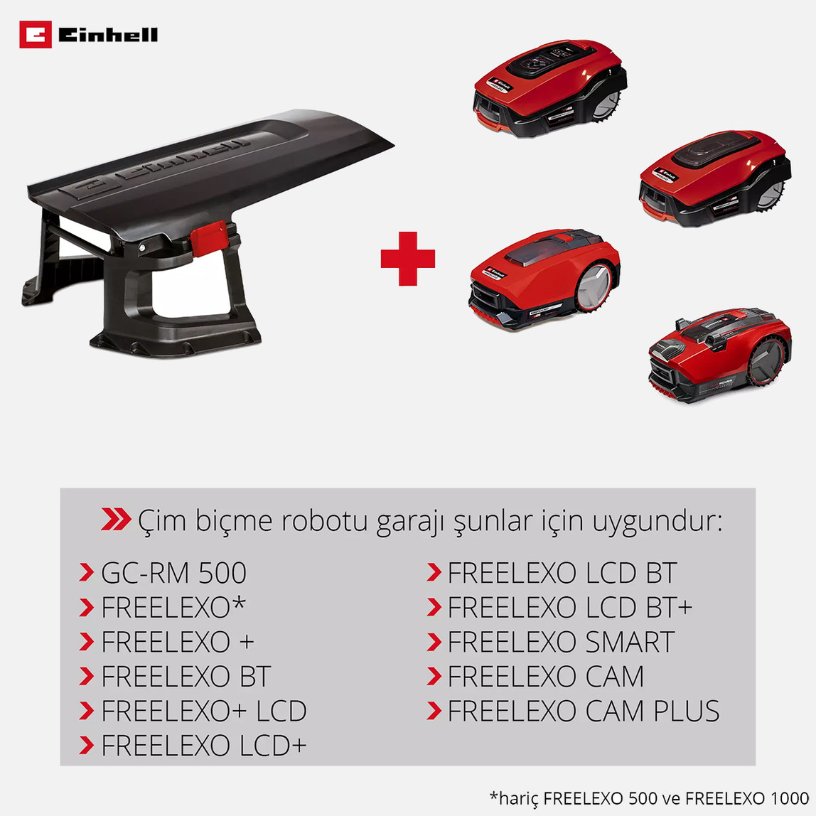   Einhell FREELEXO CAM PLUS 600 Robot Çim Biçme Makinesi 600 m² 
