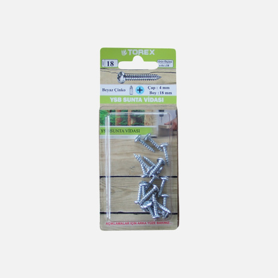 Torex YSB Sunta Vidası 4x18 mm