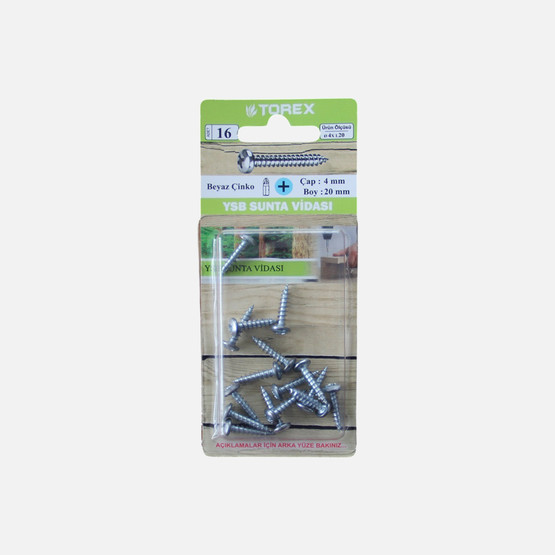 Torex YSB Sunta Vidası 4x20 mm