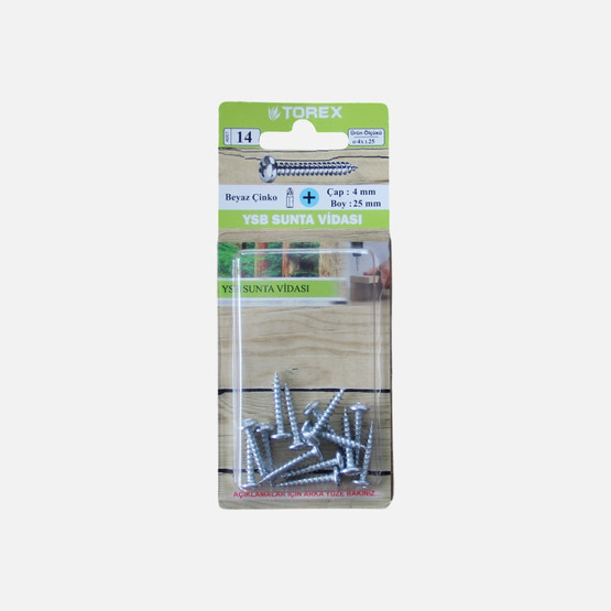 Torex YSB Sunta Vidası 4x25 mm