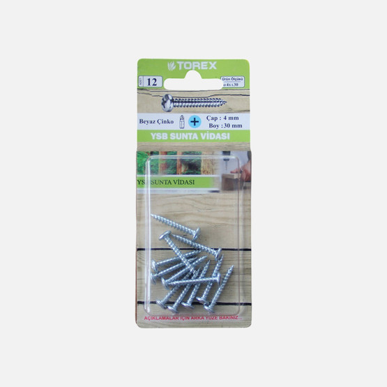 Torex YSB Sunta Vidası 4x30 mm