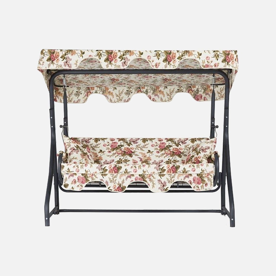    Erinöz Olea 3 Kişilik Yatarlı Bahçe Balkon Teras Salıncağı - Nergis  