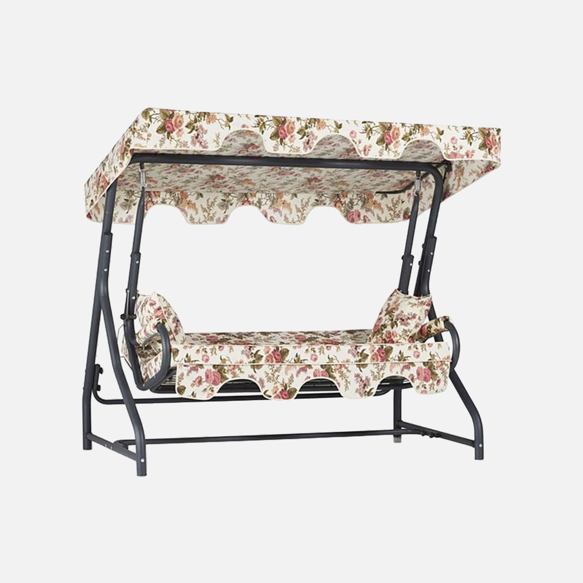    Erinöz Olea 3 Kişilik Yatarlı Bahçe Balkon Teras Salıncağı - Nergis  