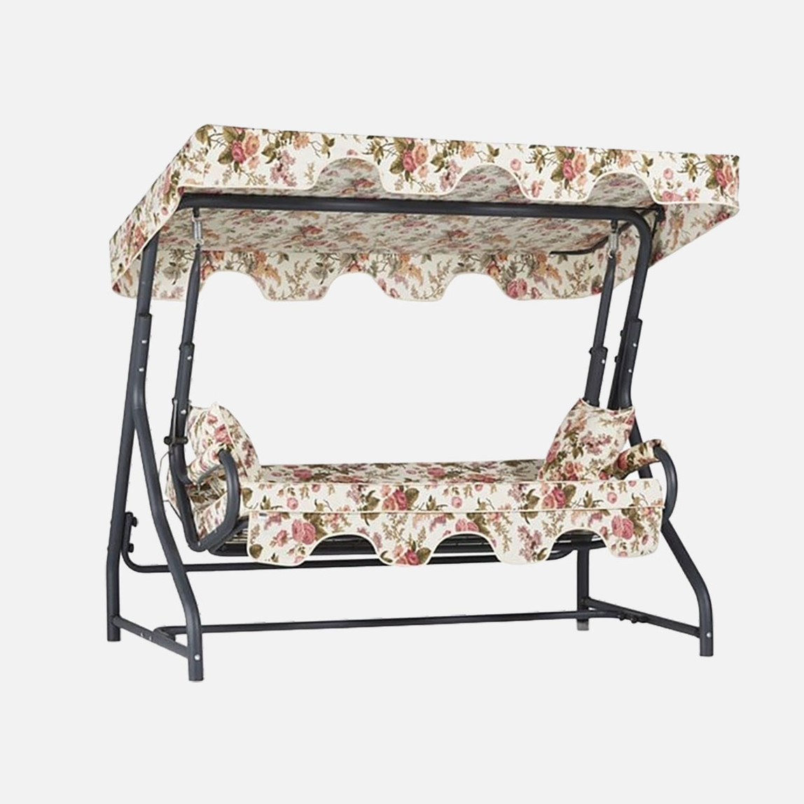    Erinöz Olea 3 Kişilik Yatarlı Bahçe Balkon Teras Salıncağı - Nergis  