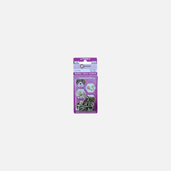 Torex Kapalı Uçlu Kanca 18x60 mm