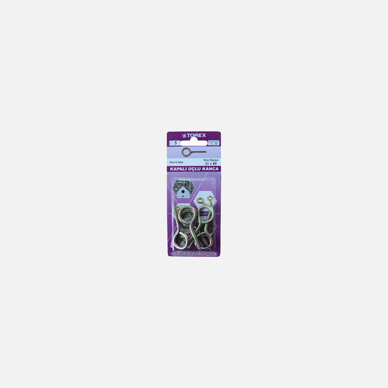 Torex Kapalı Uçlu Kanca 21x80 mm