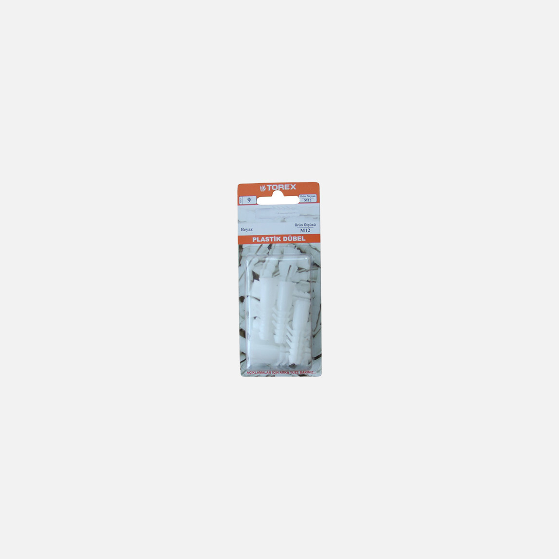    Torex Plastik Dübel 12 mm 