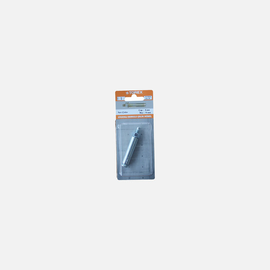 Torex Civatalı Borulu Çelik Dübel 8x75 mm