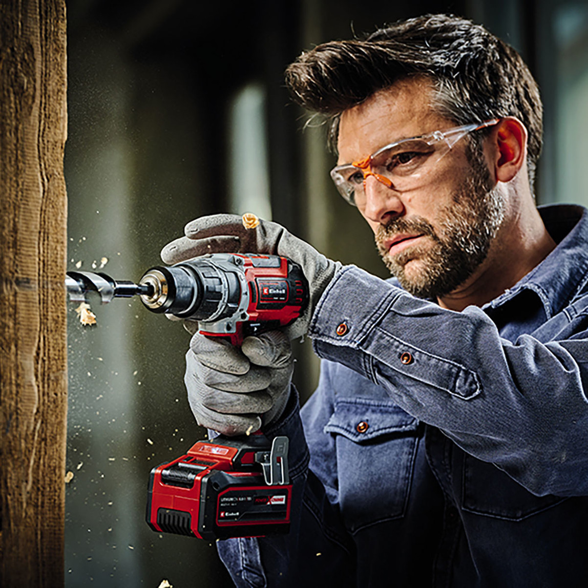    Einhell Professional Kömürsüz 3'lü Makine Seti  (2x4,0 Ah Plus Akülü) 