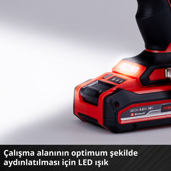 Einhell Professional Kömürsüz 3'lü Makine Seti  (2x4,0 Ah Plus Akülü)